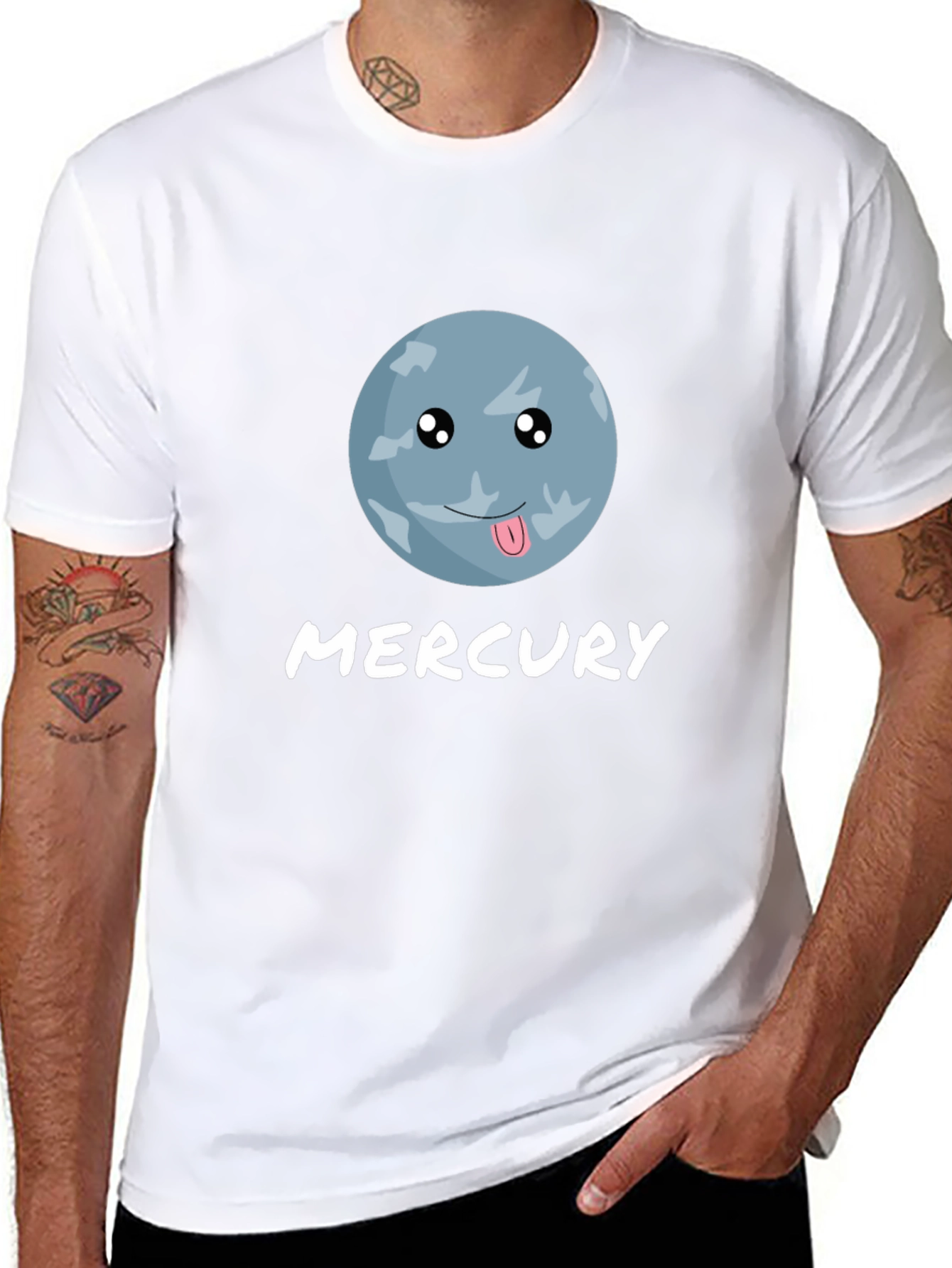 Mercury Planet Graphic Novelty T-Shirt