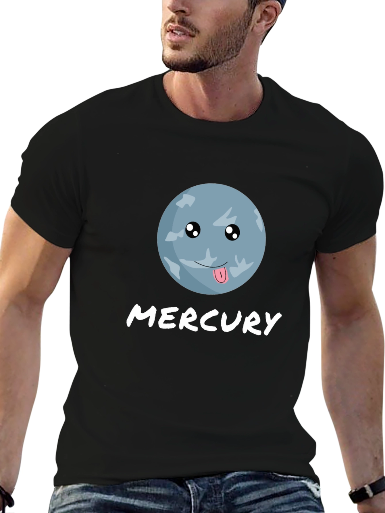 Mercury Planet Graphic Novelty T-Shirt