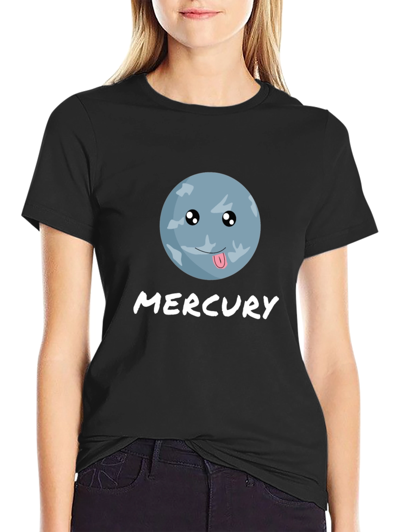 Mercury Planet Graphic Novelty T-Shirt