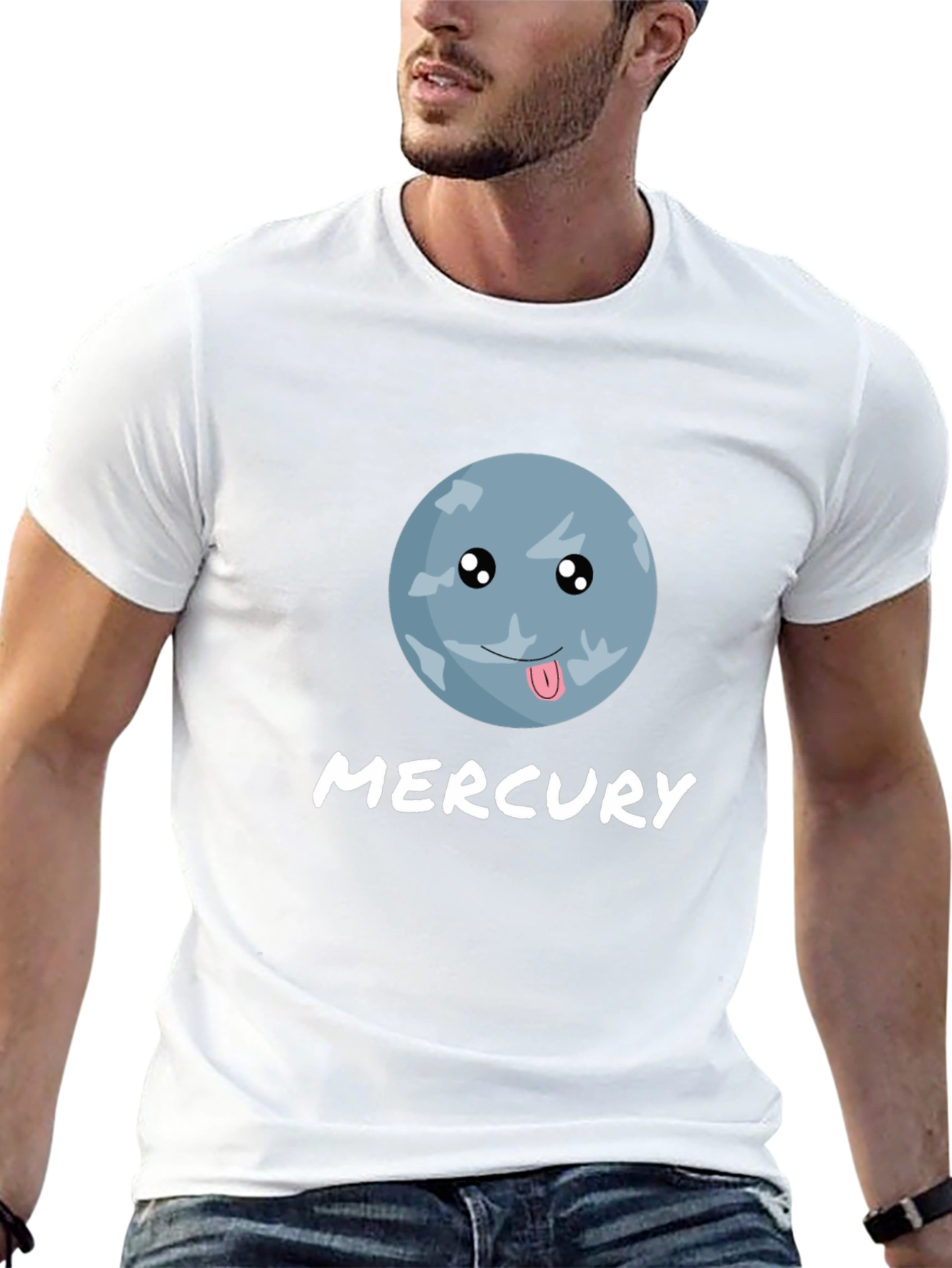 Mercury Planet Graphic Novelty T-Shirt