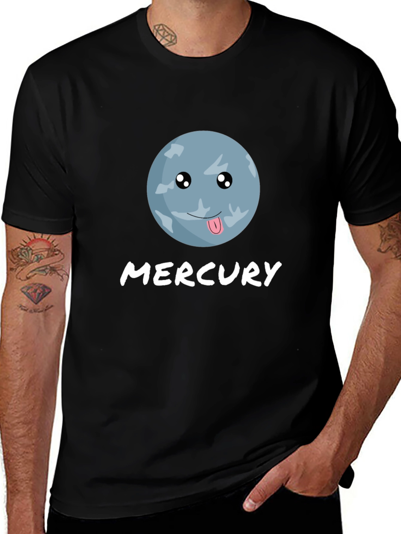 Mercury Planet Graphic Novelty T-Shirt