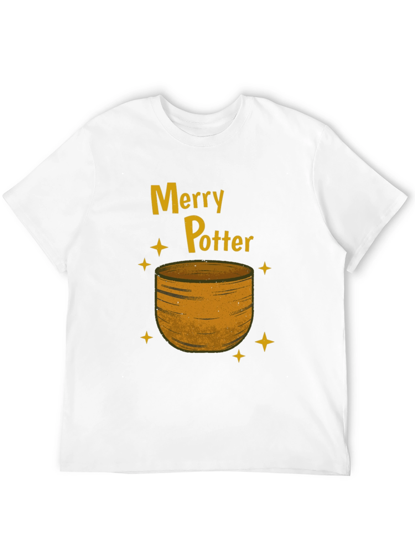 Merry Potter T-Shirt: Festive Holiday Wizardry