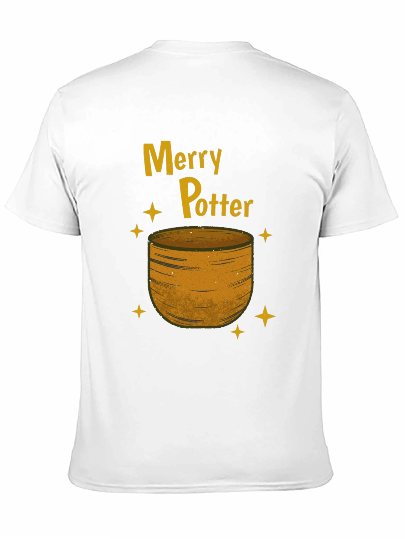Merry Potter T-Shirt: Festive Holiday Wizardry