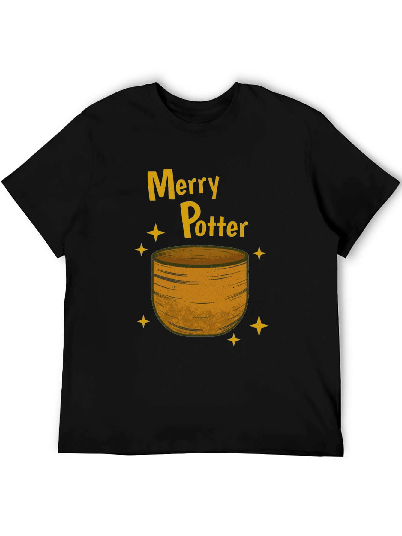 Merry Potter T-Shirt: Festive Holiday Wizardry