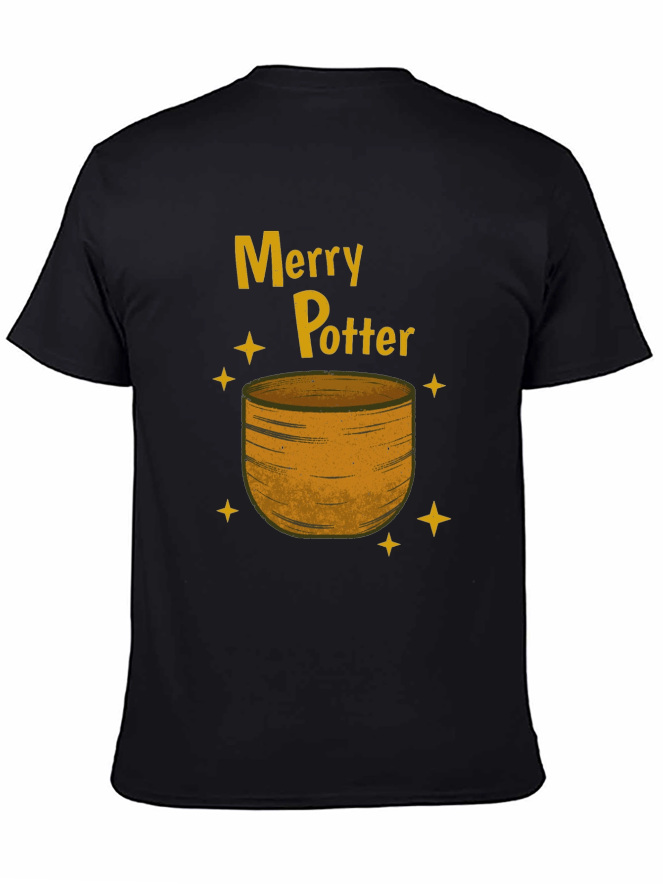 Merry Potter T-Shirt: Festive Holiday Wizardry