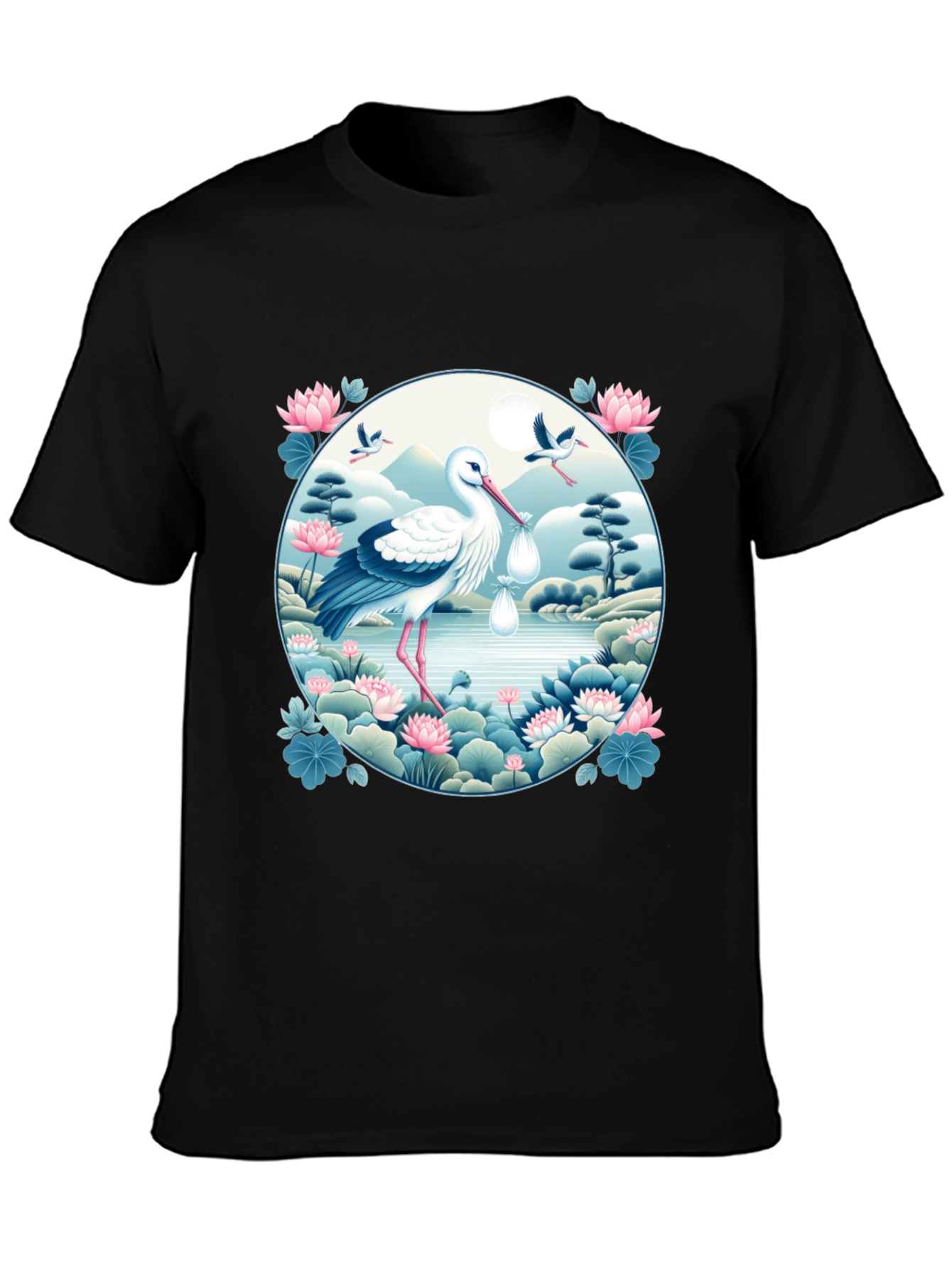 Stork Delivery T-Shirt - Baby Shower Gift