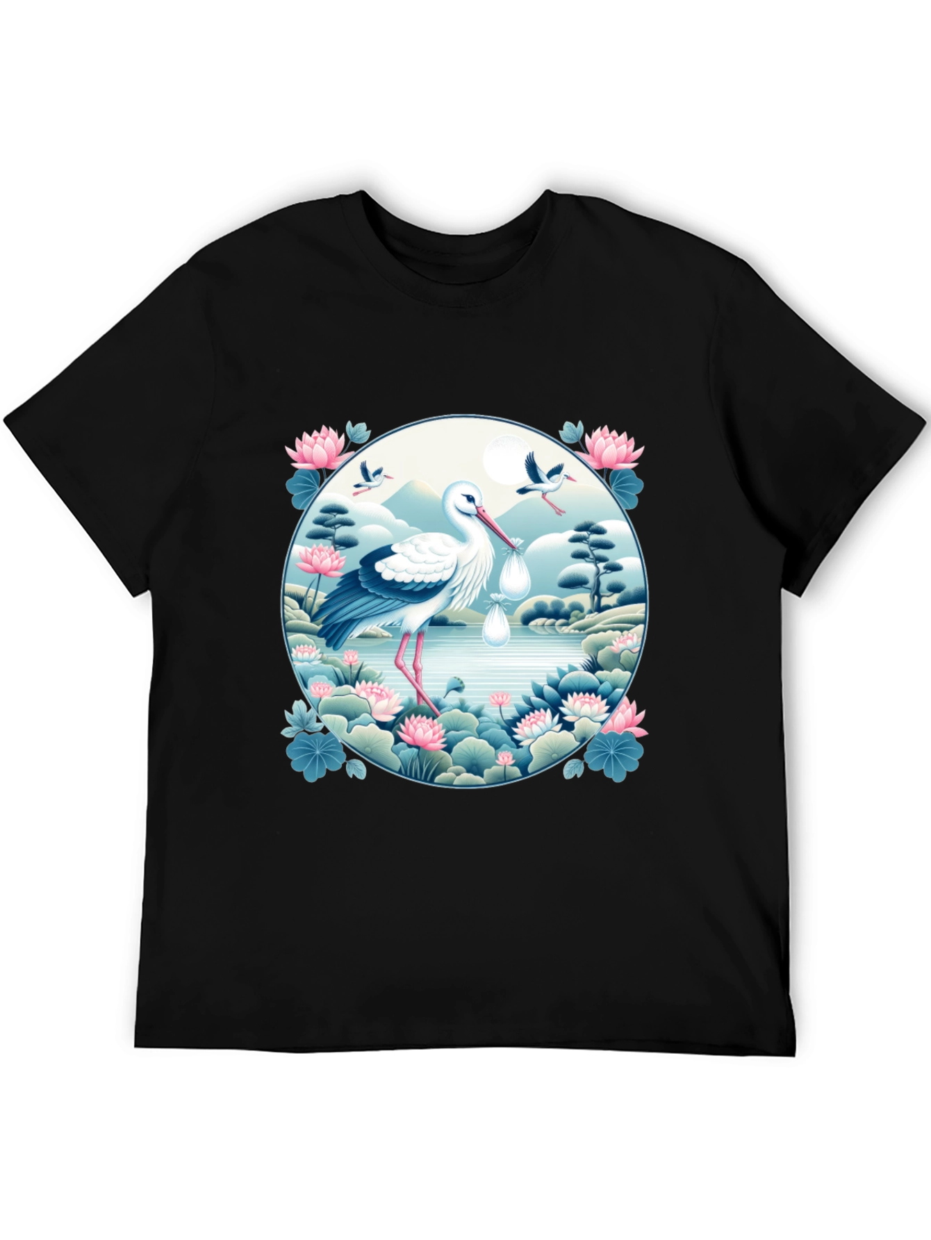 Stork Delivery T-Shirt - Baby Shower Gift