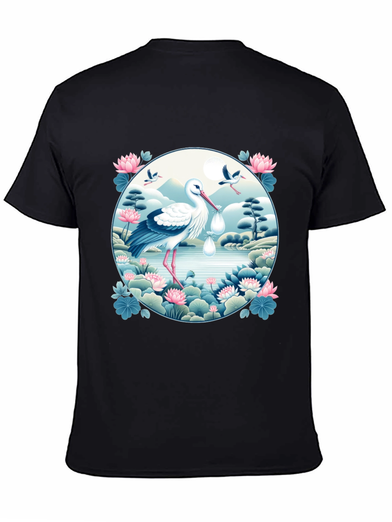 Stork Delivery T-Shirt - Baby Shower Gift