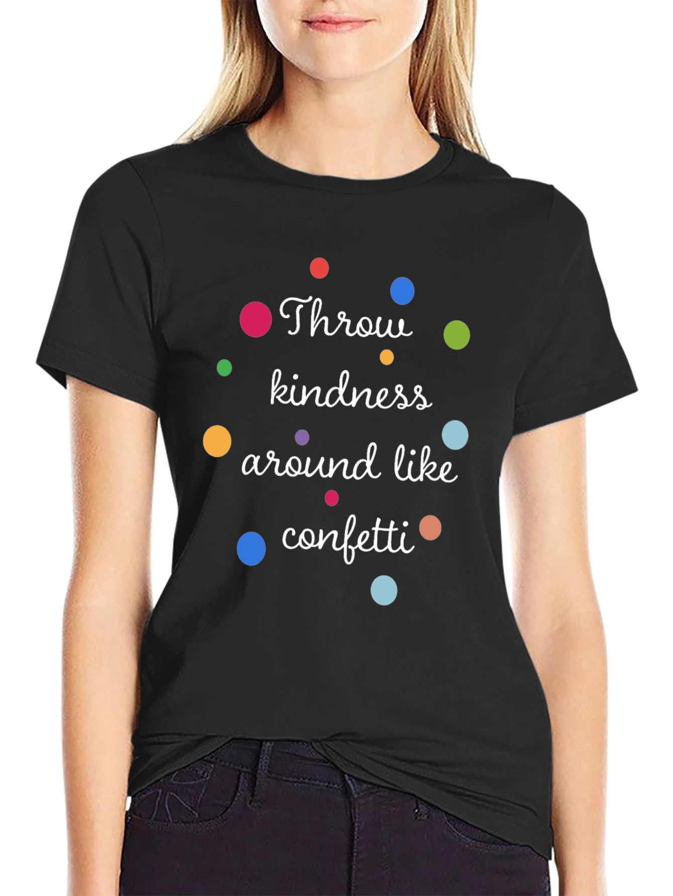 Throw Kindness Around Like Confetti Graphic Tee