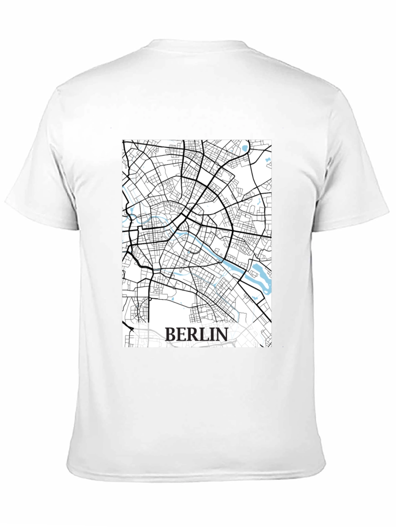 Berlin City Map T-Shirt - Unisex Graphic Tee