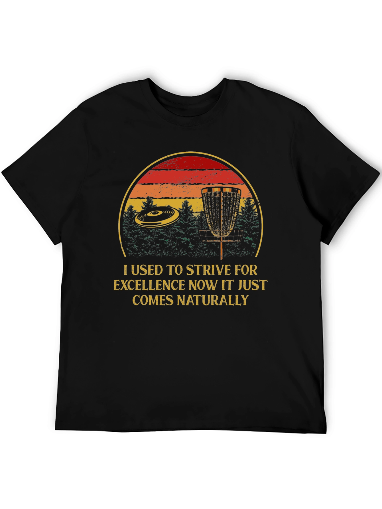 Strive for Excellence Disc Golf T-Shirt