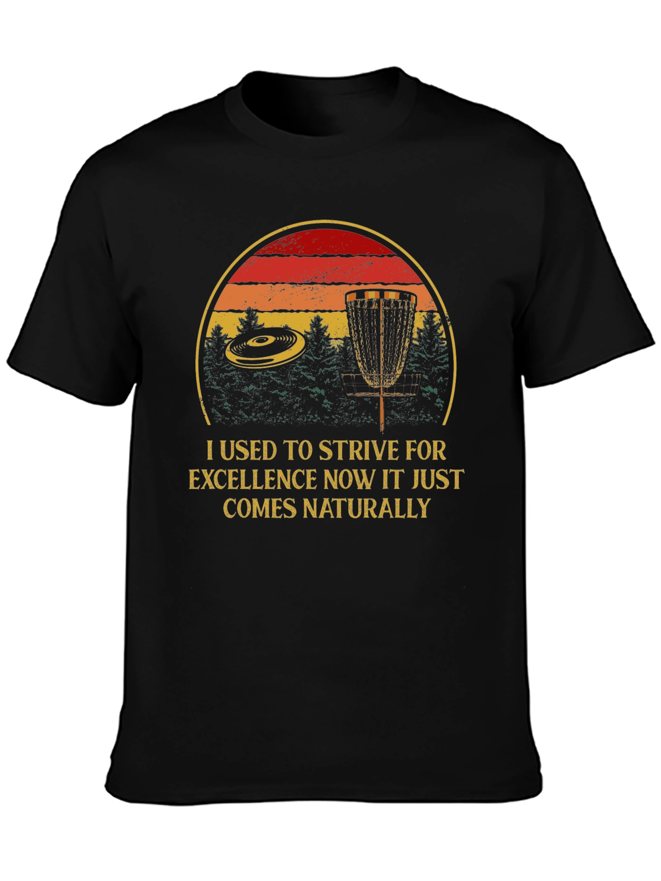 Strive for Excellence Disc Golf T-Shirt