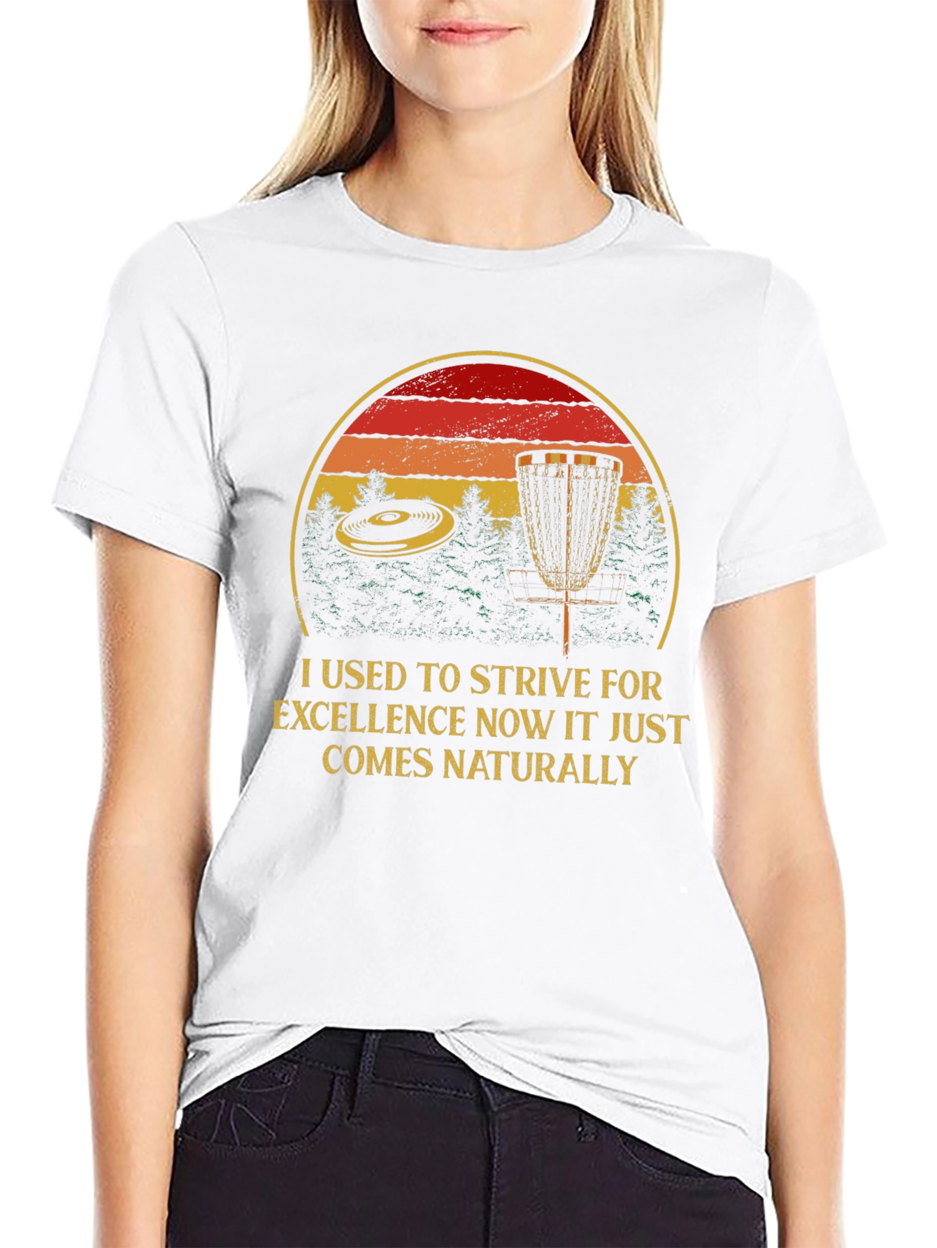 Strive for Excellence Disc Golf T-Shirt