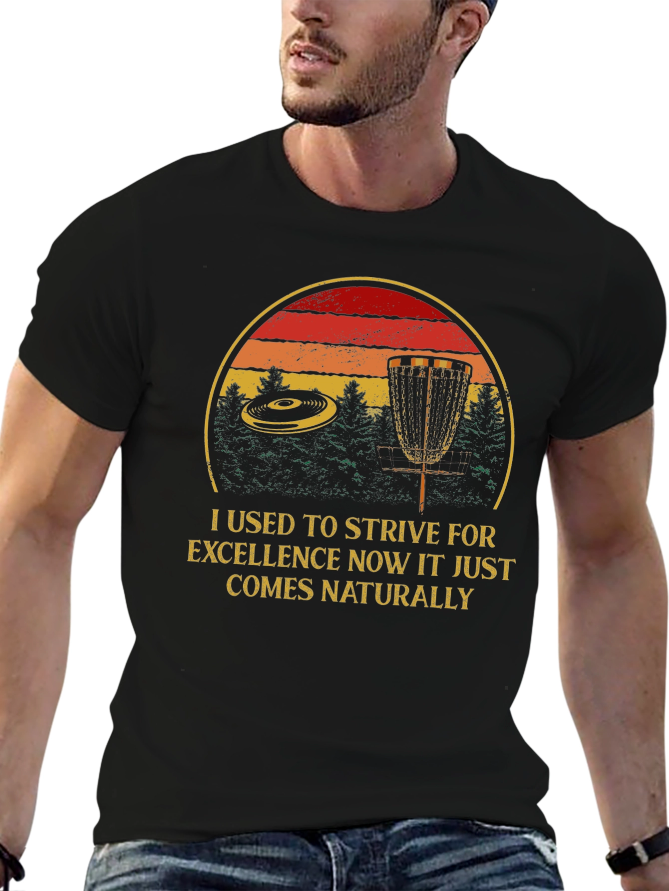Strive for Excellence Disc Golf T-Shirt