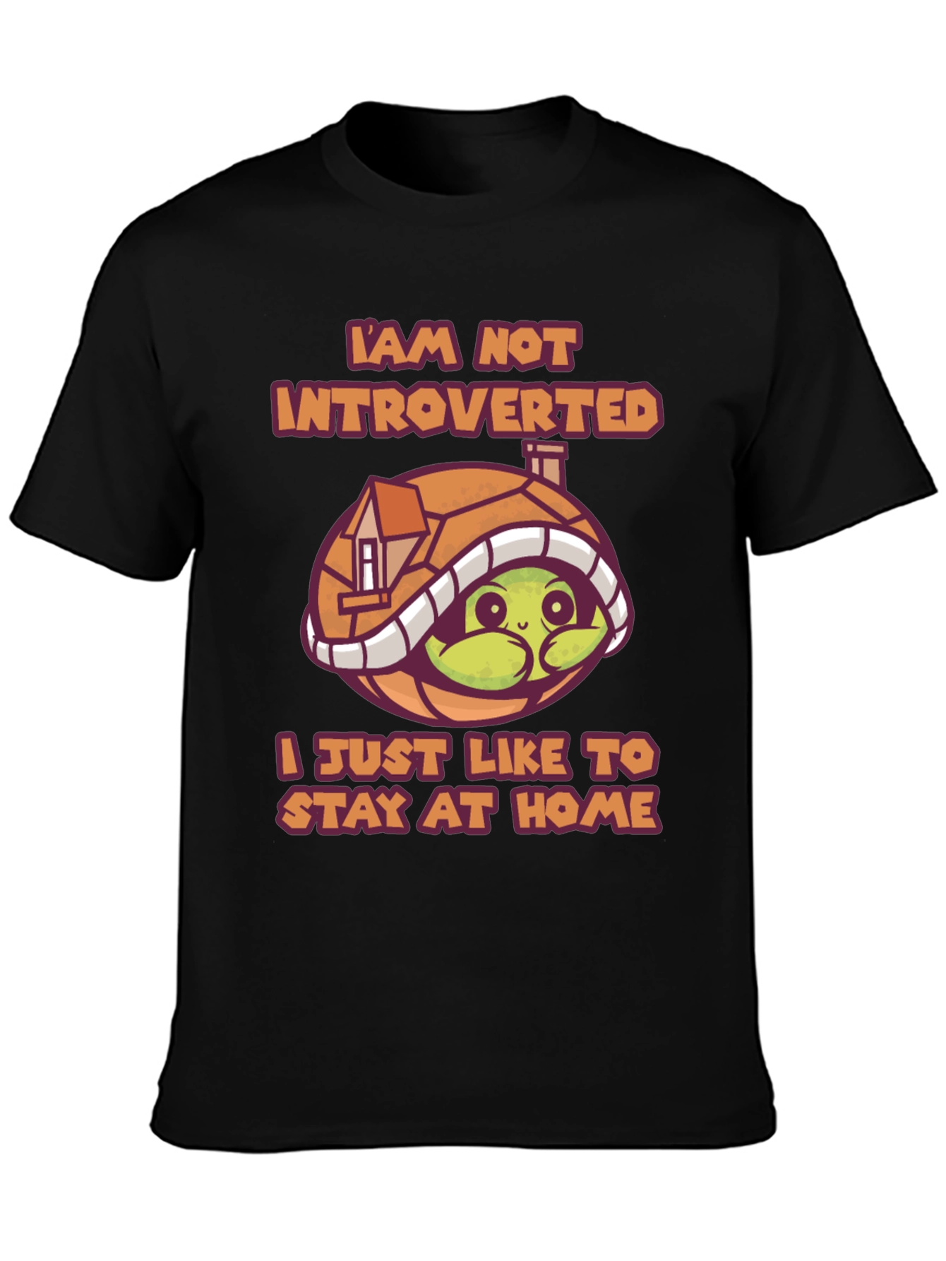 Introverted Turtle Homebody T-Shirt