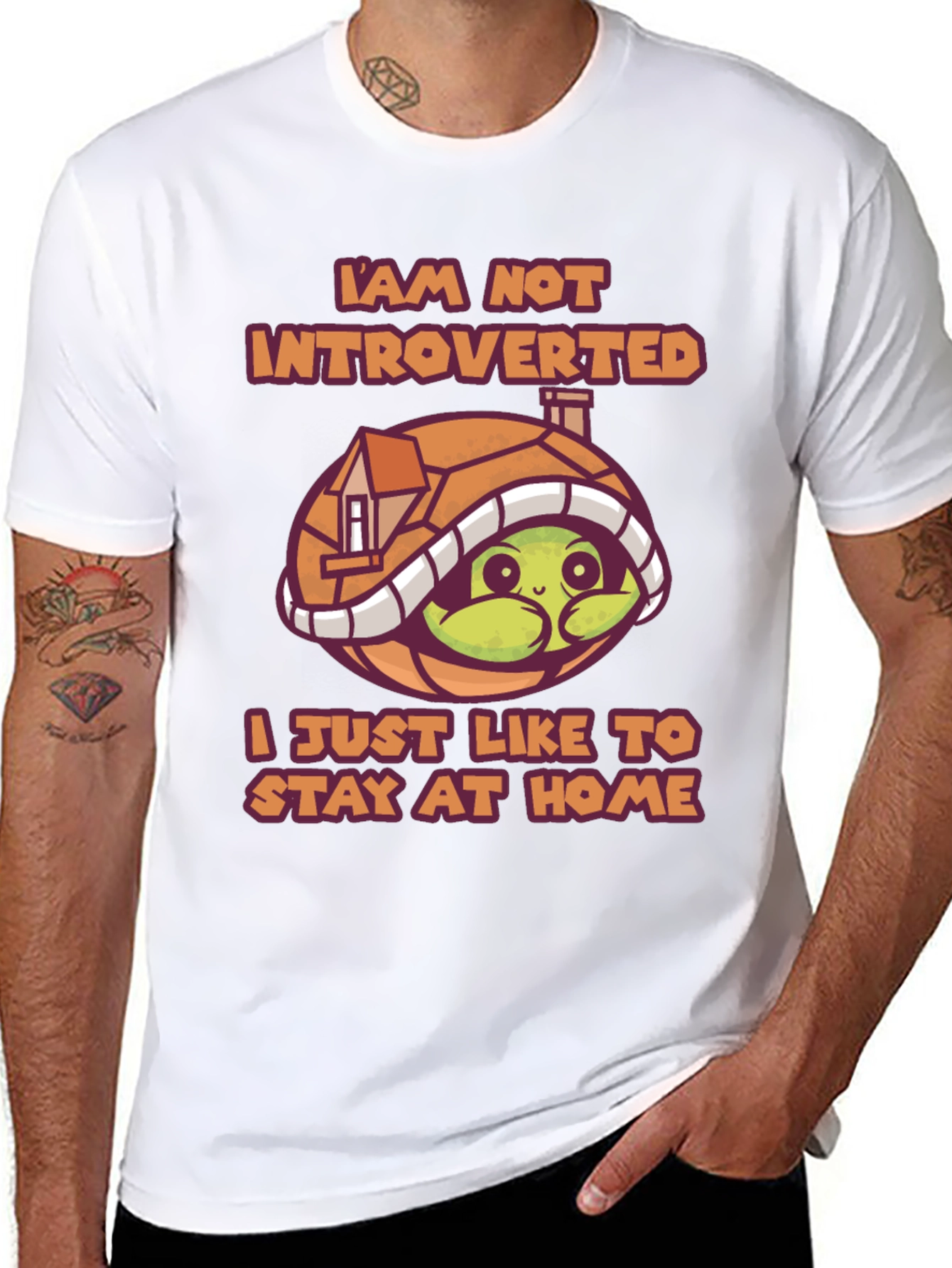 Introverted Turtle Homebody T-Shirt