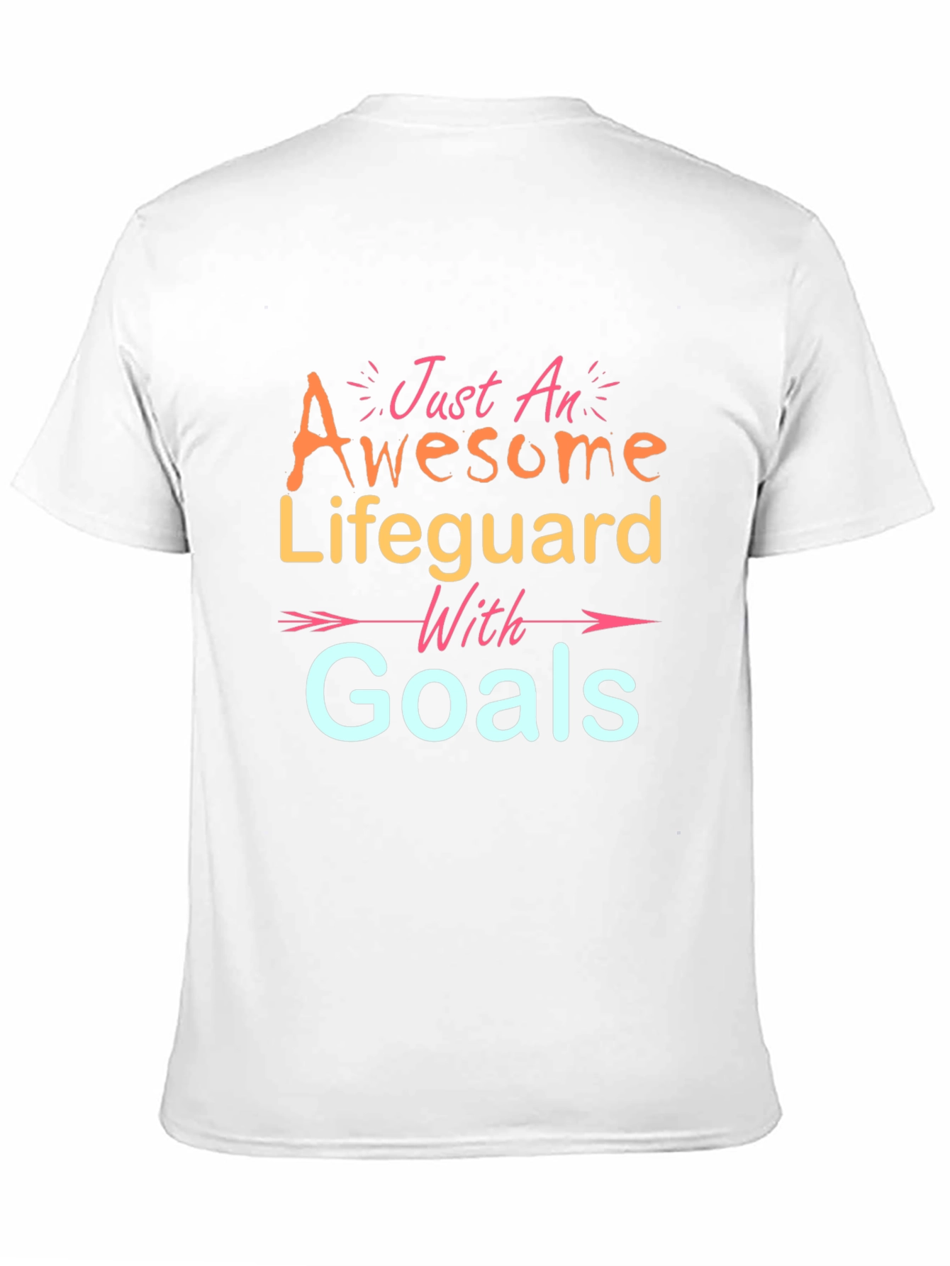 Awesome Lifeguard Goals T-Shirt - Unisex