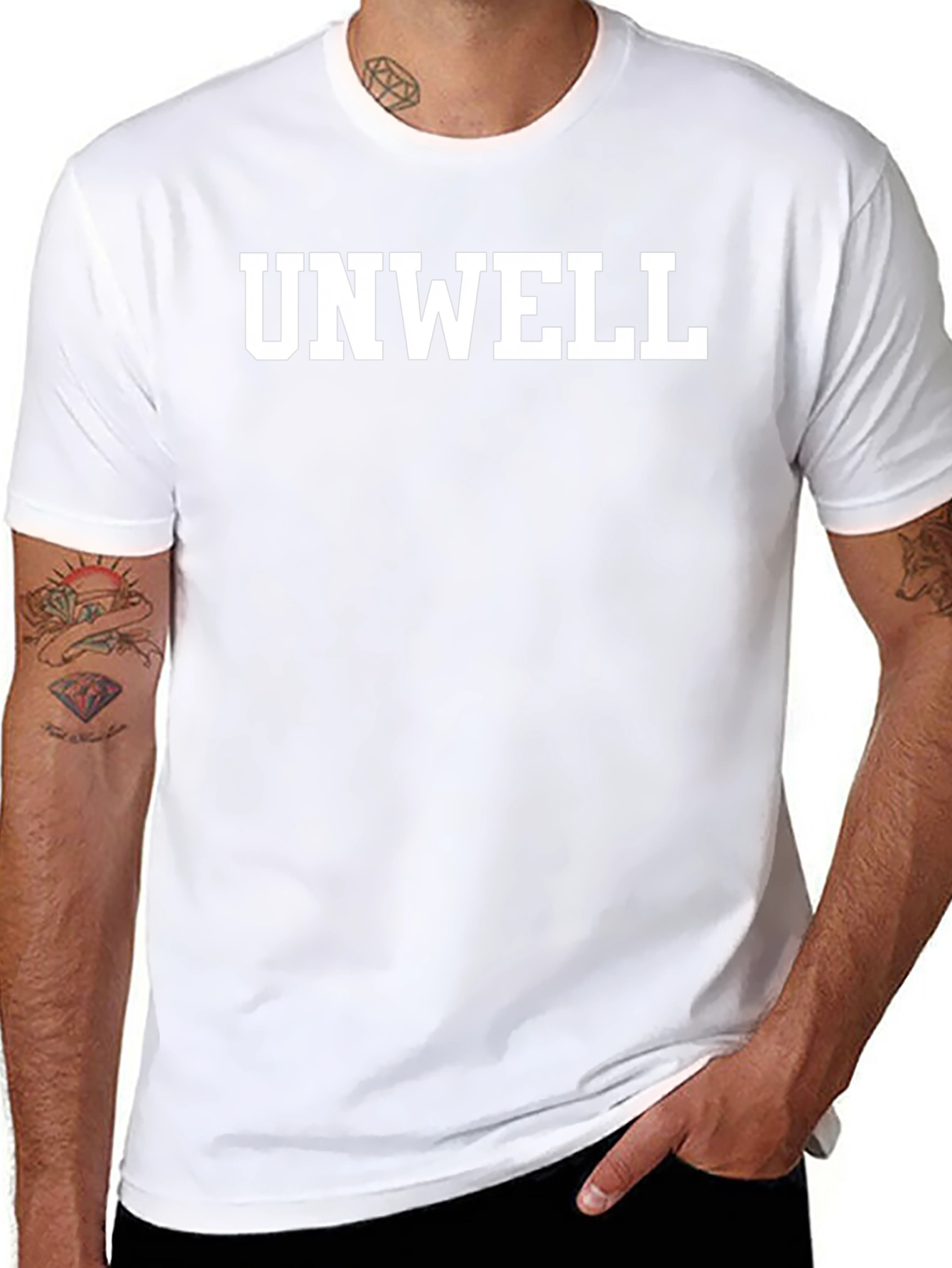 Unwell Graphic Tee - Bold Statement T-Shirt