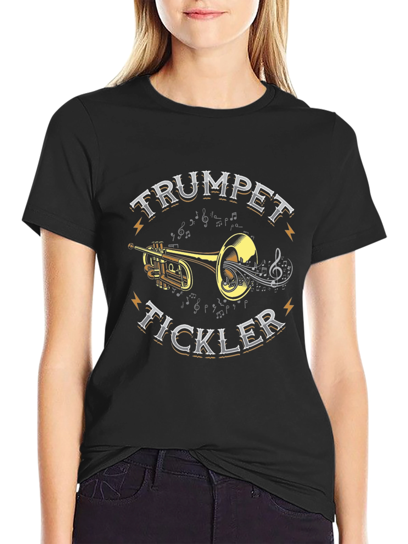 Trumpet Tickler T-Shirt - Musician Tee