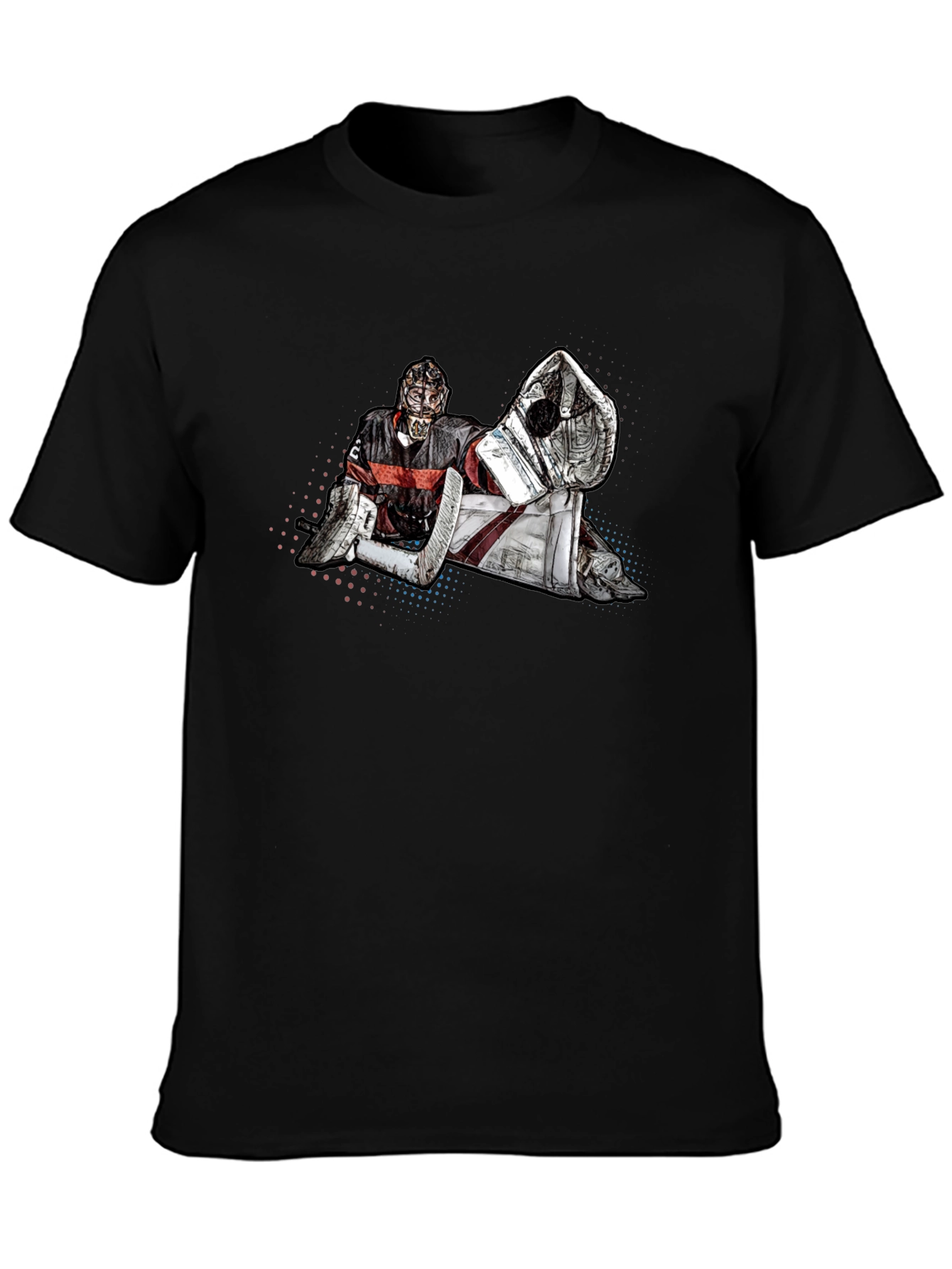 Hockey Goalie Graphic T-Shirt