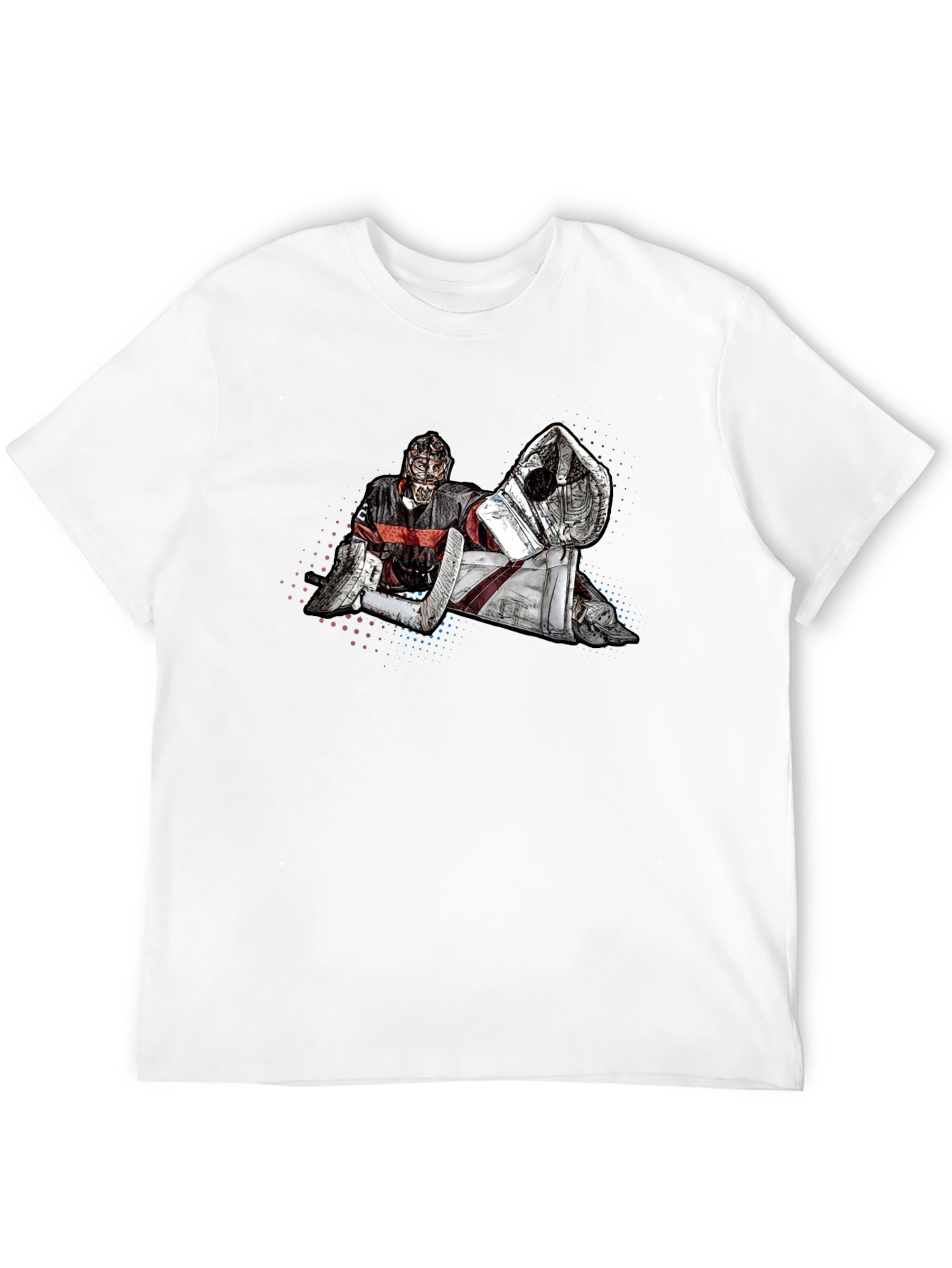 Hockey Goalie Graphic T-Shirt