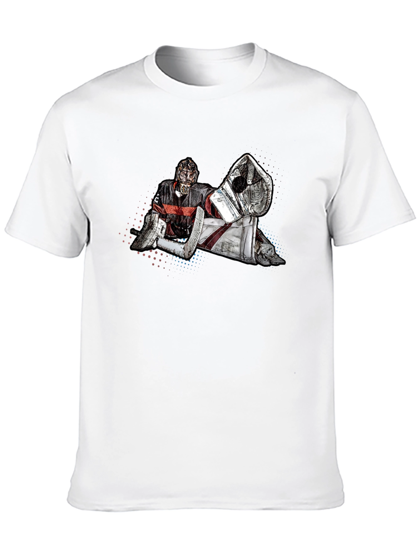 Hockey Goalie Graphic T-Shirt