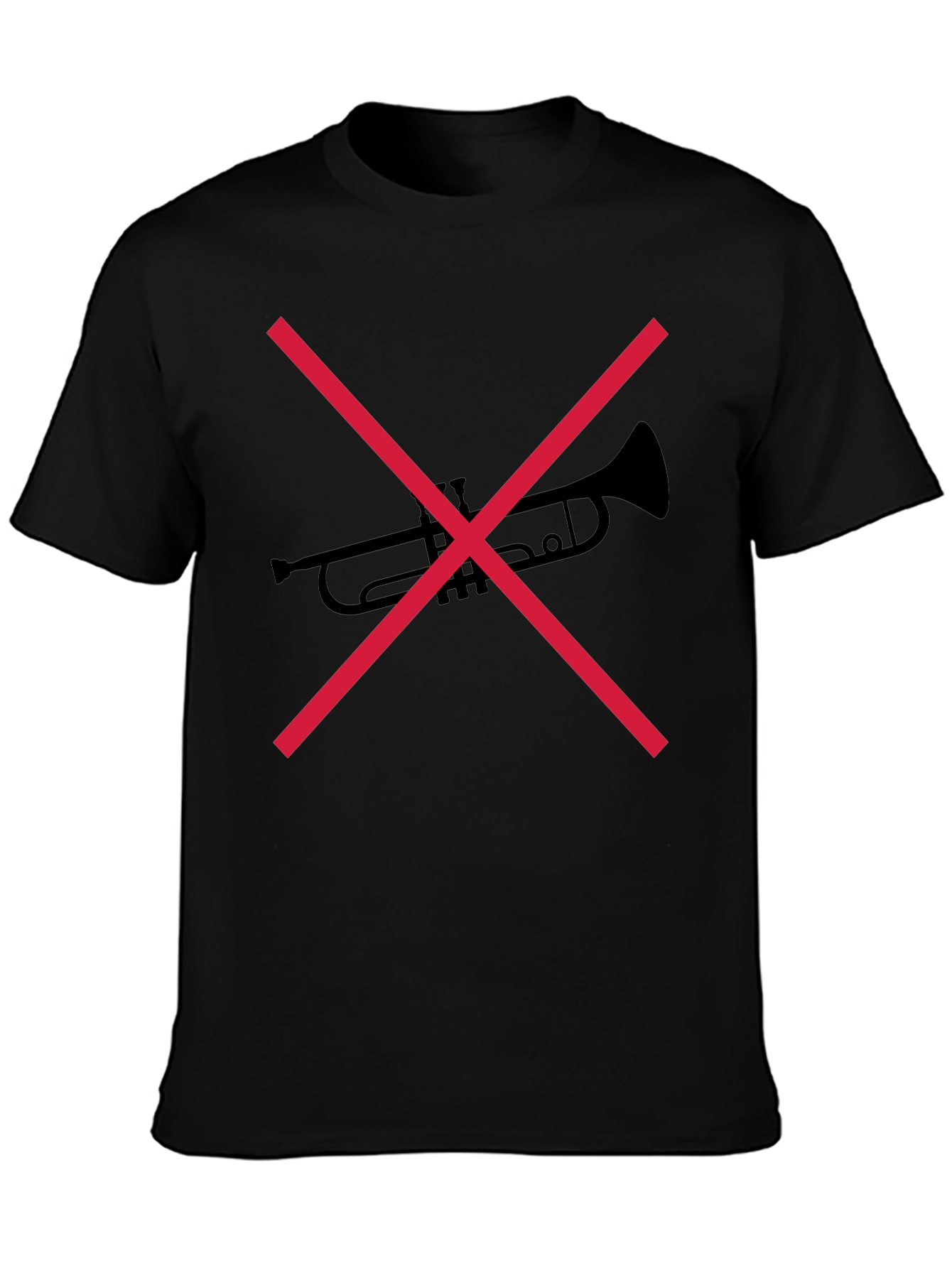Mens Black Graphic Tee