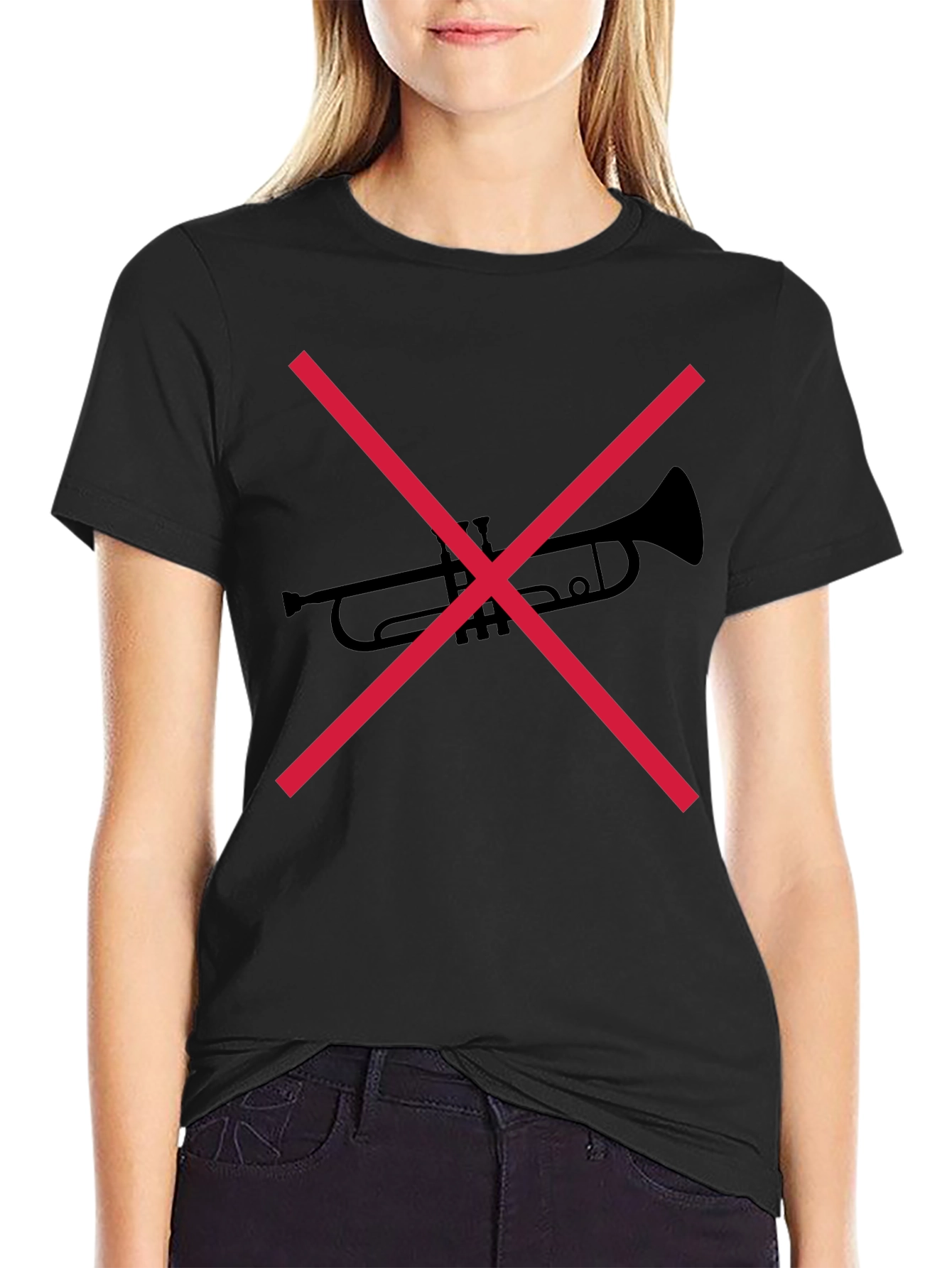 Mens Black Graphic Tee