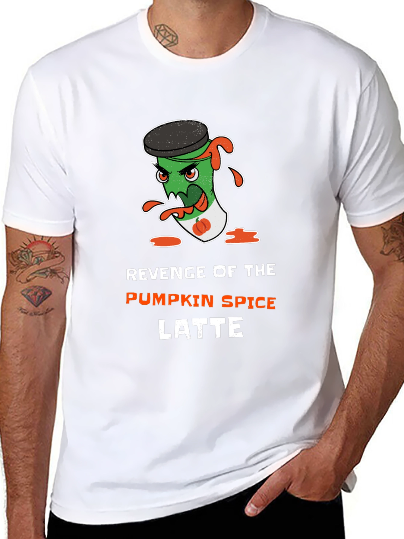 Revenge of the Pumpkin Spice Latte Graphic Tee