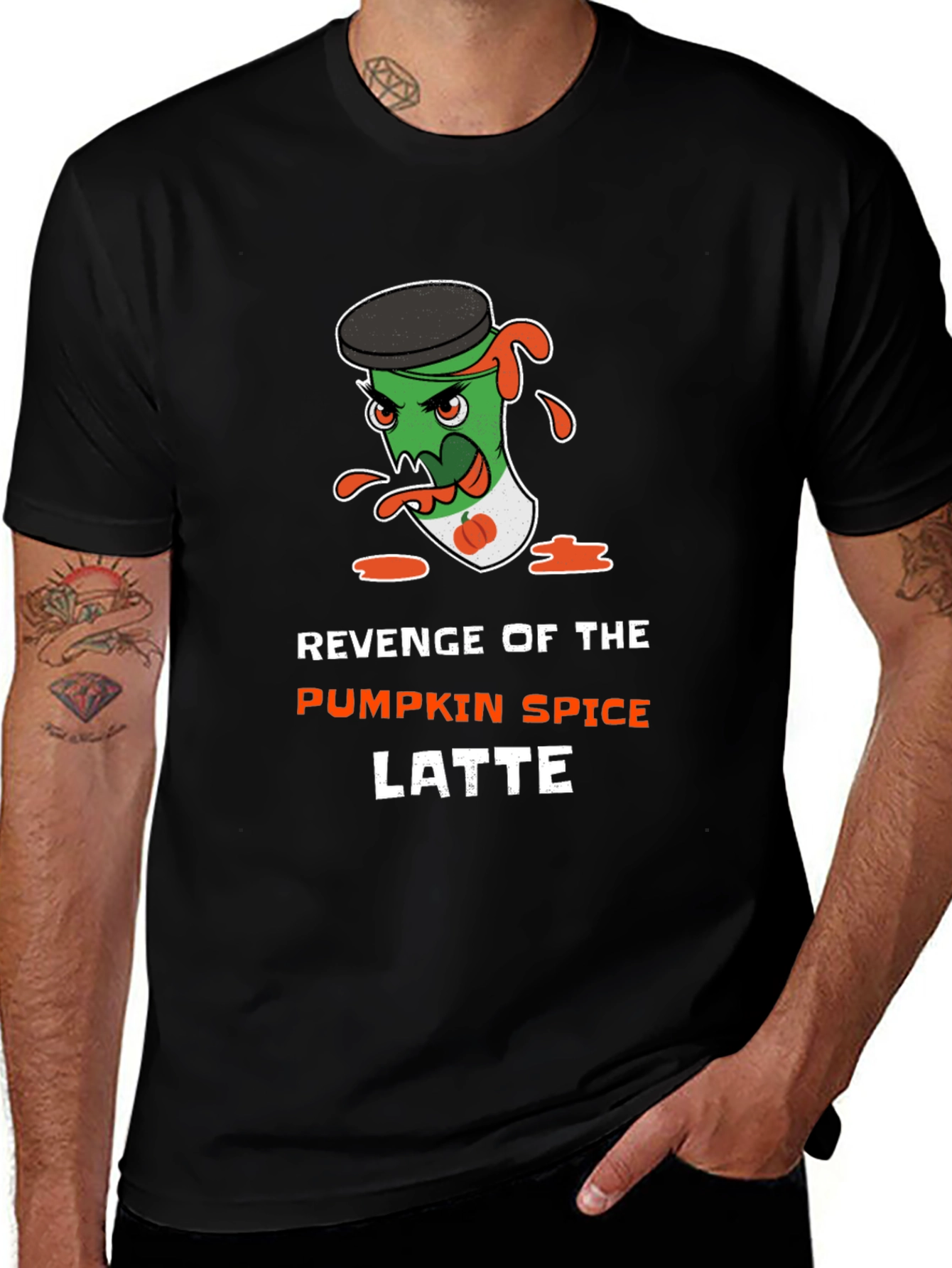 Revenge of the Pumpkin Spice Latte Graphic Tee