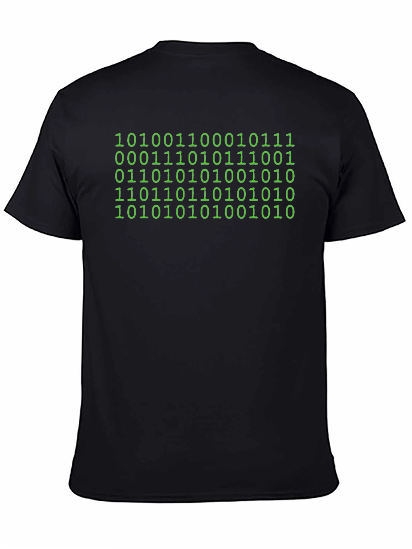 Binary Code Graphic Tee - Geek Chic Fashion