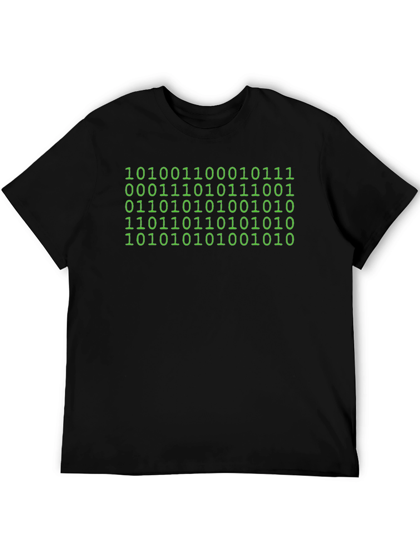 Binary Code Graphic Tee - Geek Chic Fashion