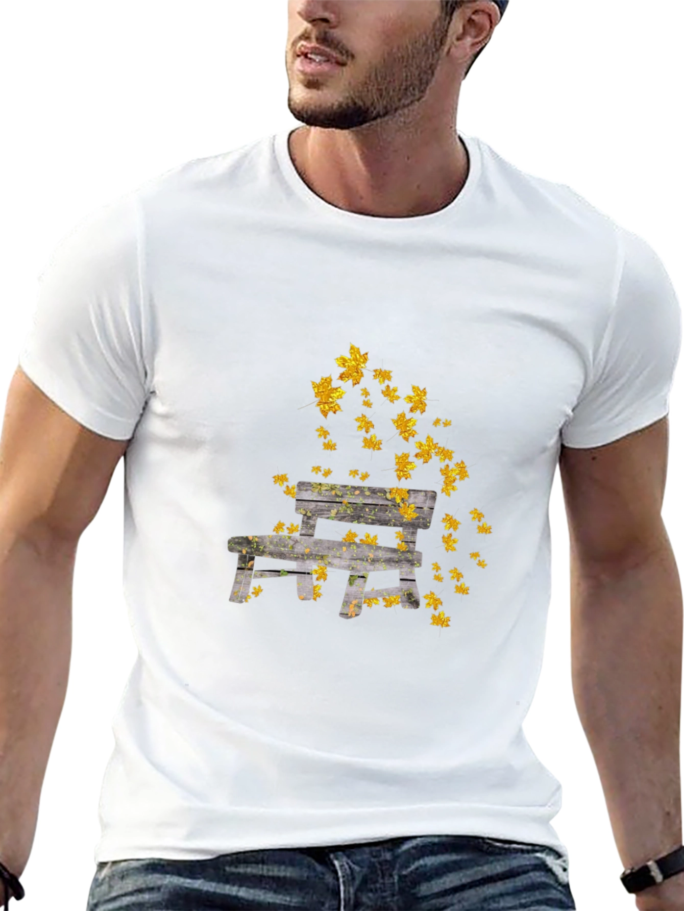 Autumn Bench Graphic Tee