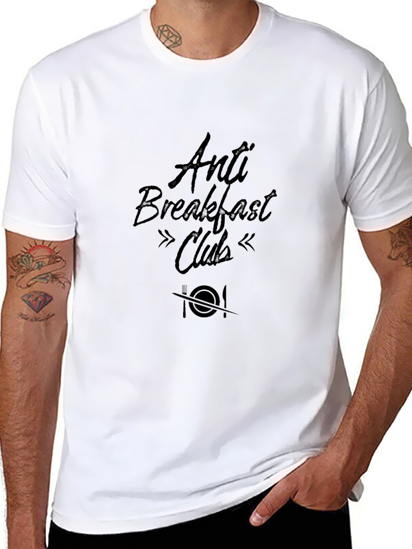 Anti Breakfast Club Graphic Tee
