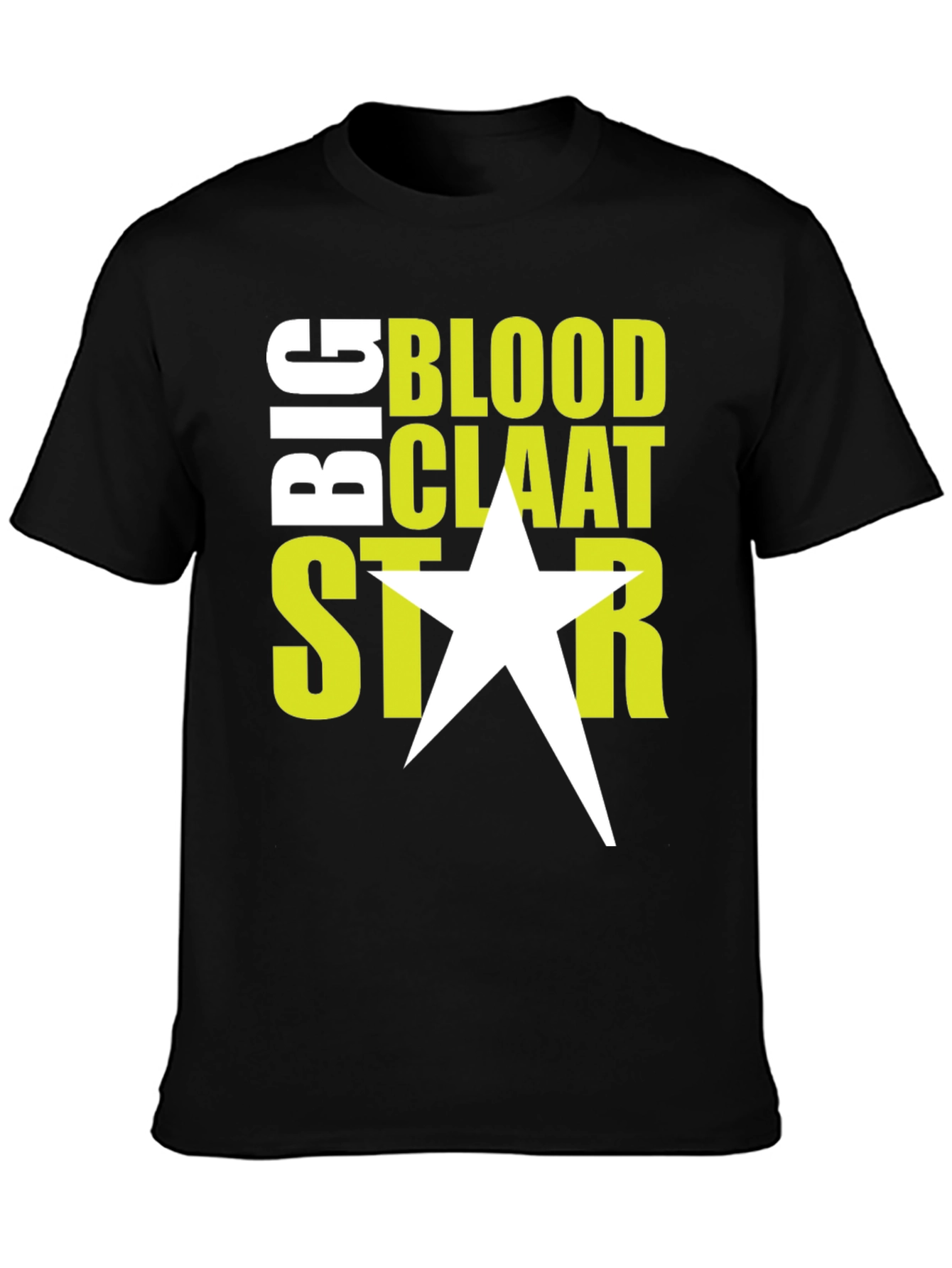 Big Bloodclaat Star Black Graphic Tee