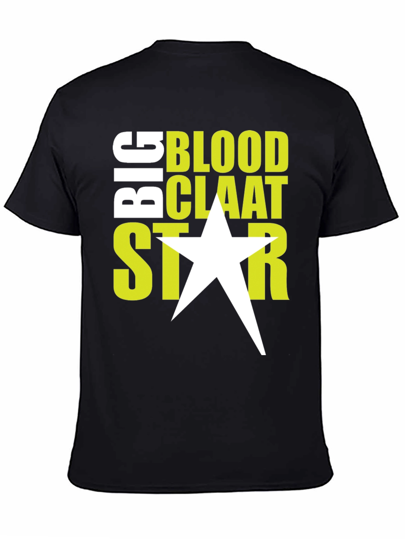 Big Bloodclaat Star Black Graphic Tee