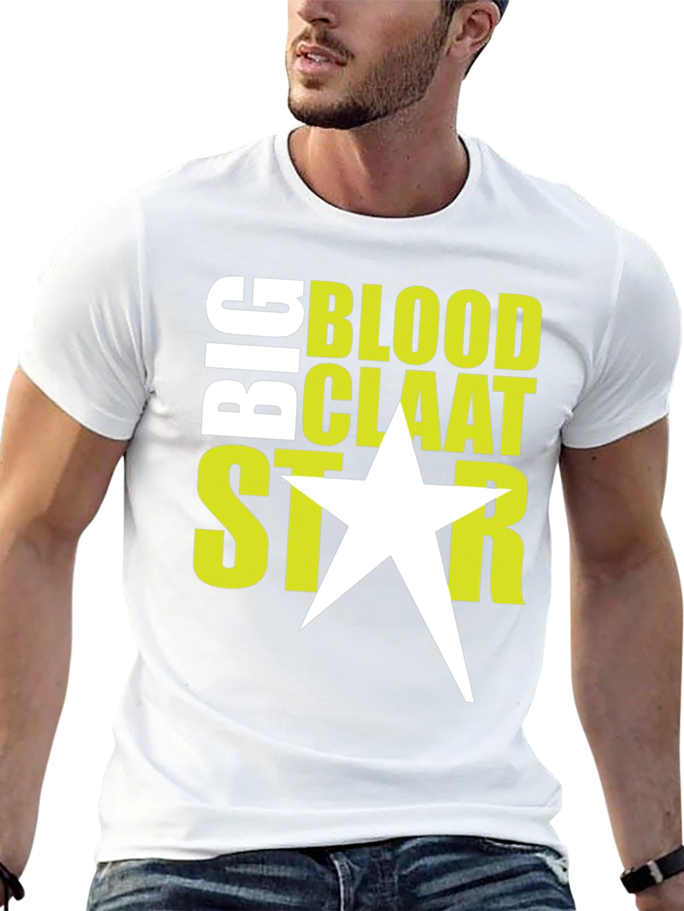 Big Bloodclaat Star Black Graphic Tee