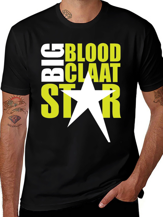 Big Bloodclaat Star Black Graphic Tee