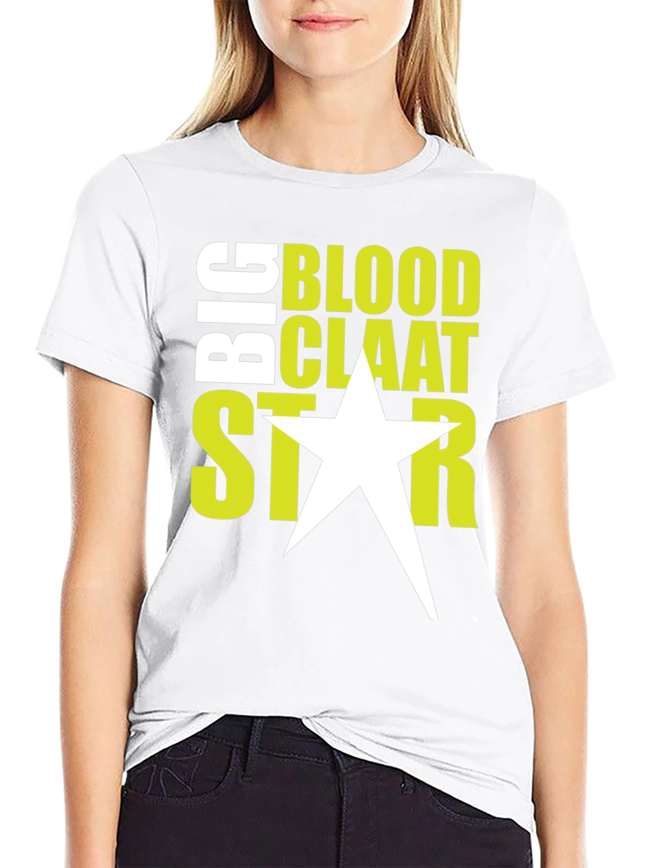 Big Bloodclaat Star Black Graphic Tee