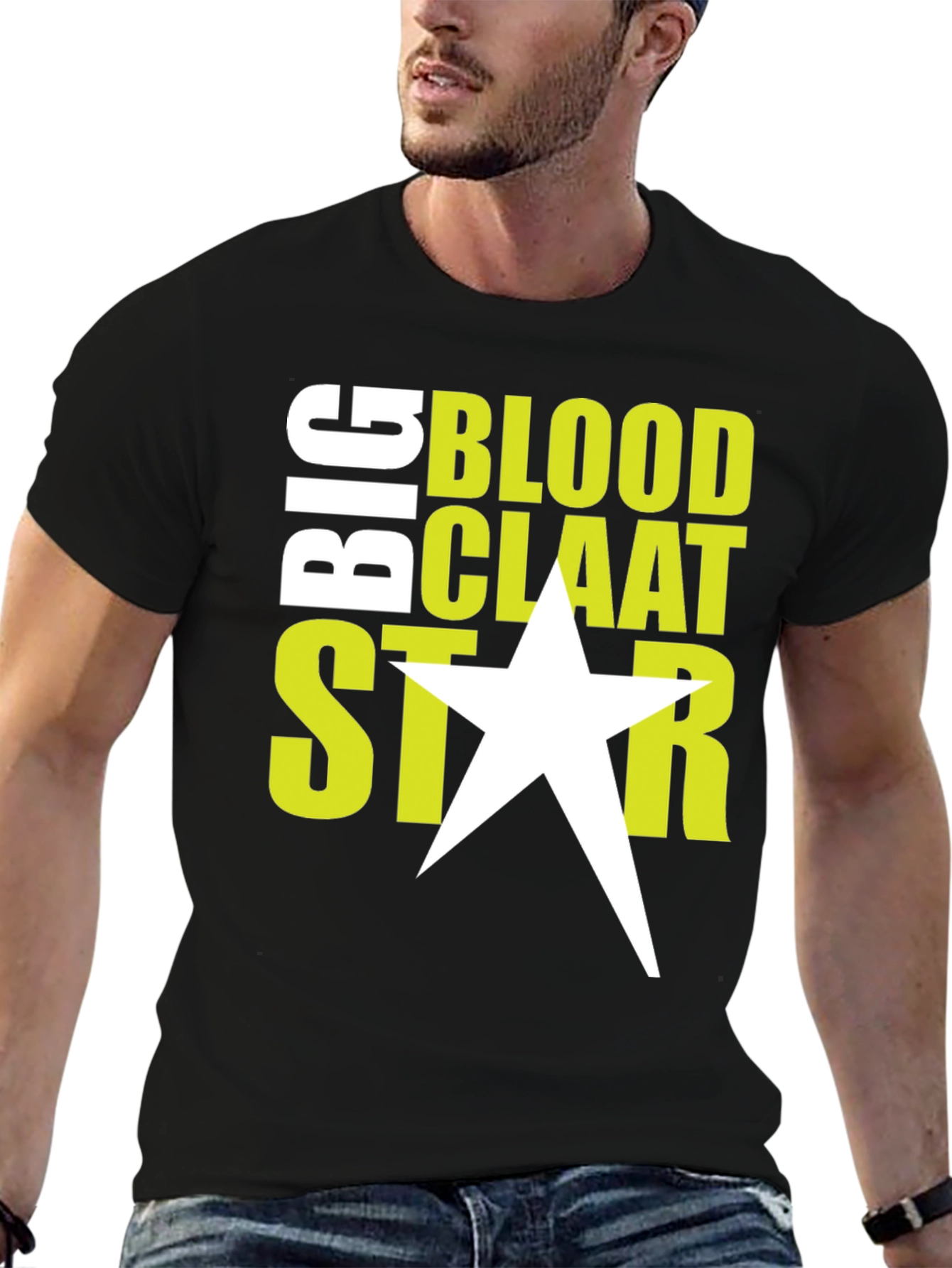 Big Bloodclaat Star Black Graphic Tee
