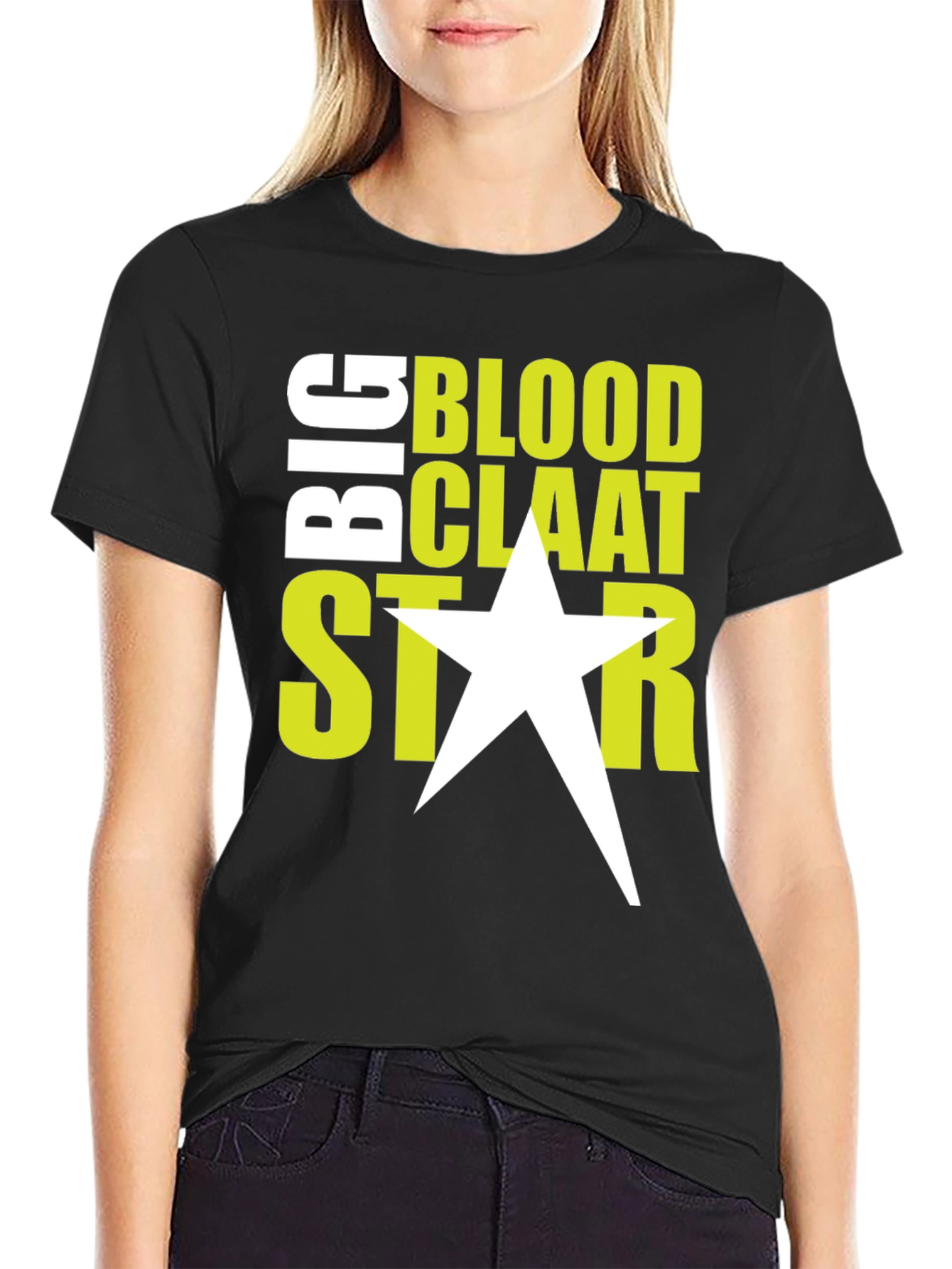 Big Bloodclaat Star Black Graphic Tee