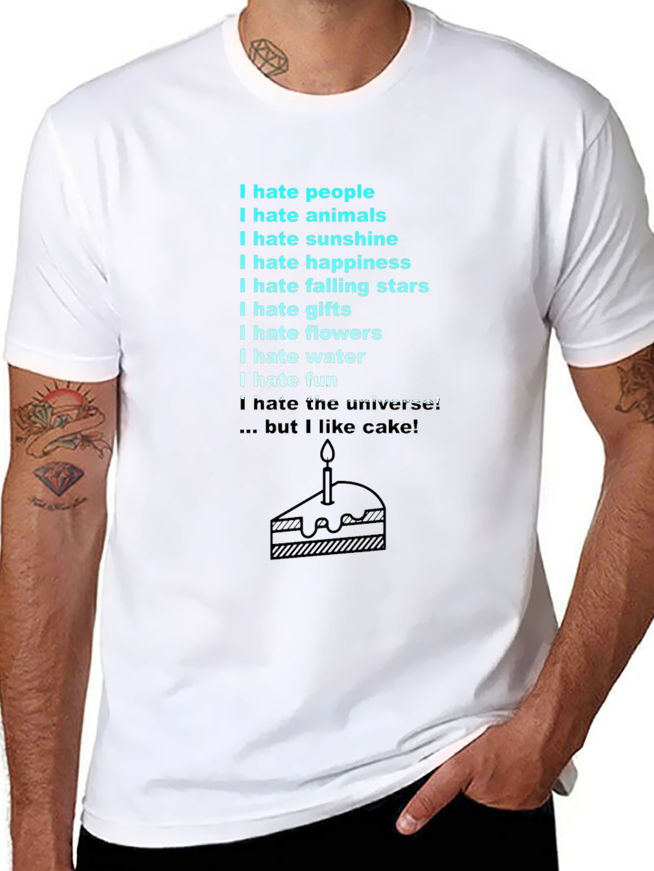 I Hate Everything Funny Sarcastic T-Shirt