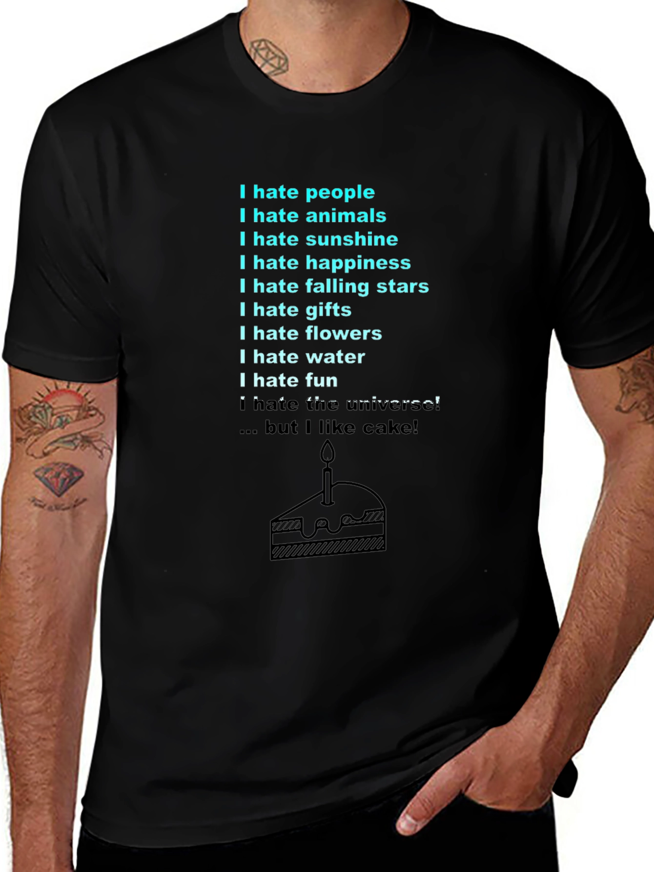 I Hate Everything Funny Sarcastic T-Shirt