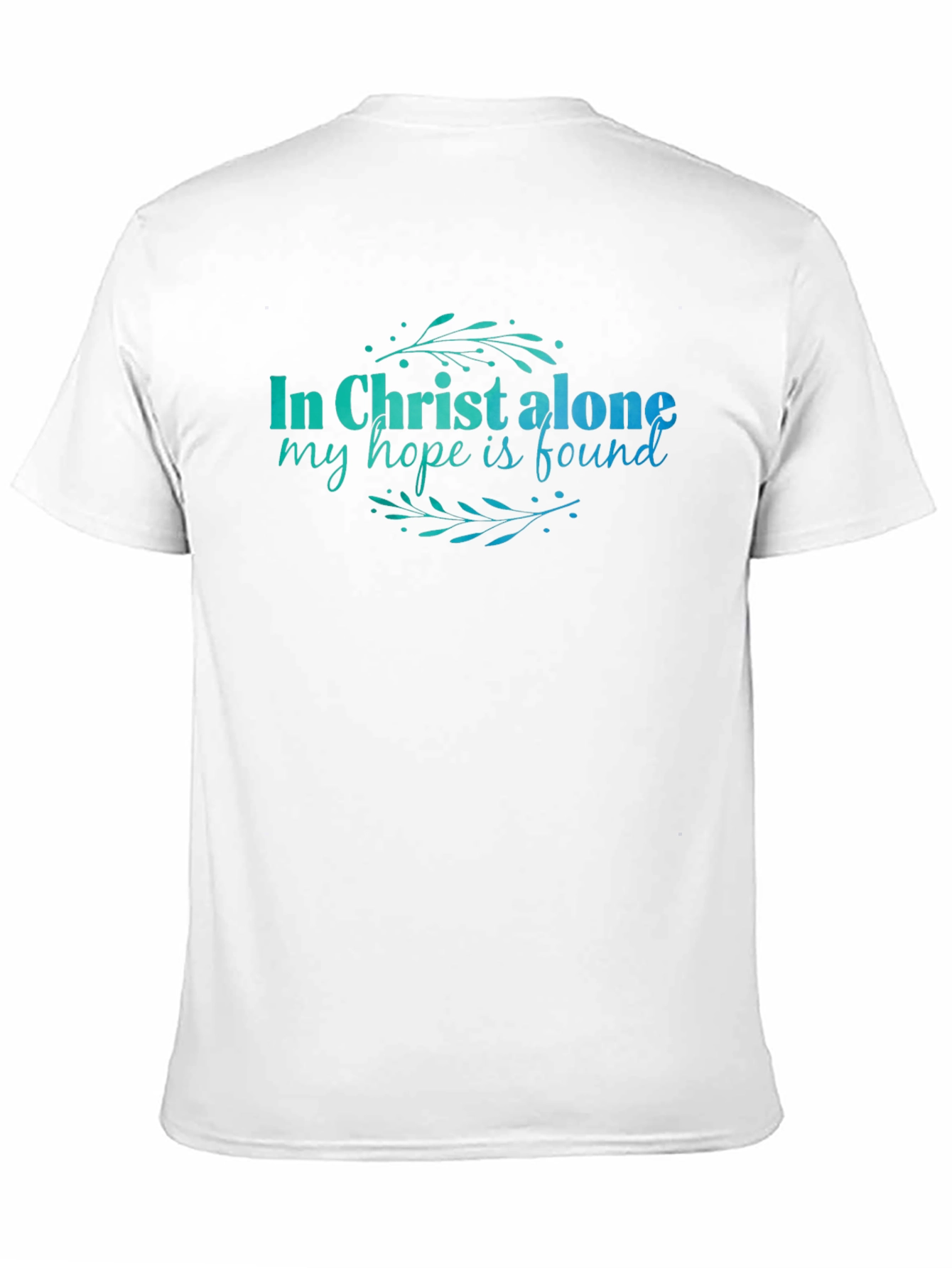 In Christ Alone Graphic Tee - Religious Black T-Shirt