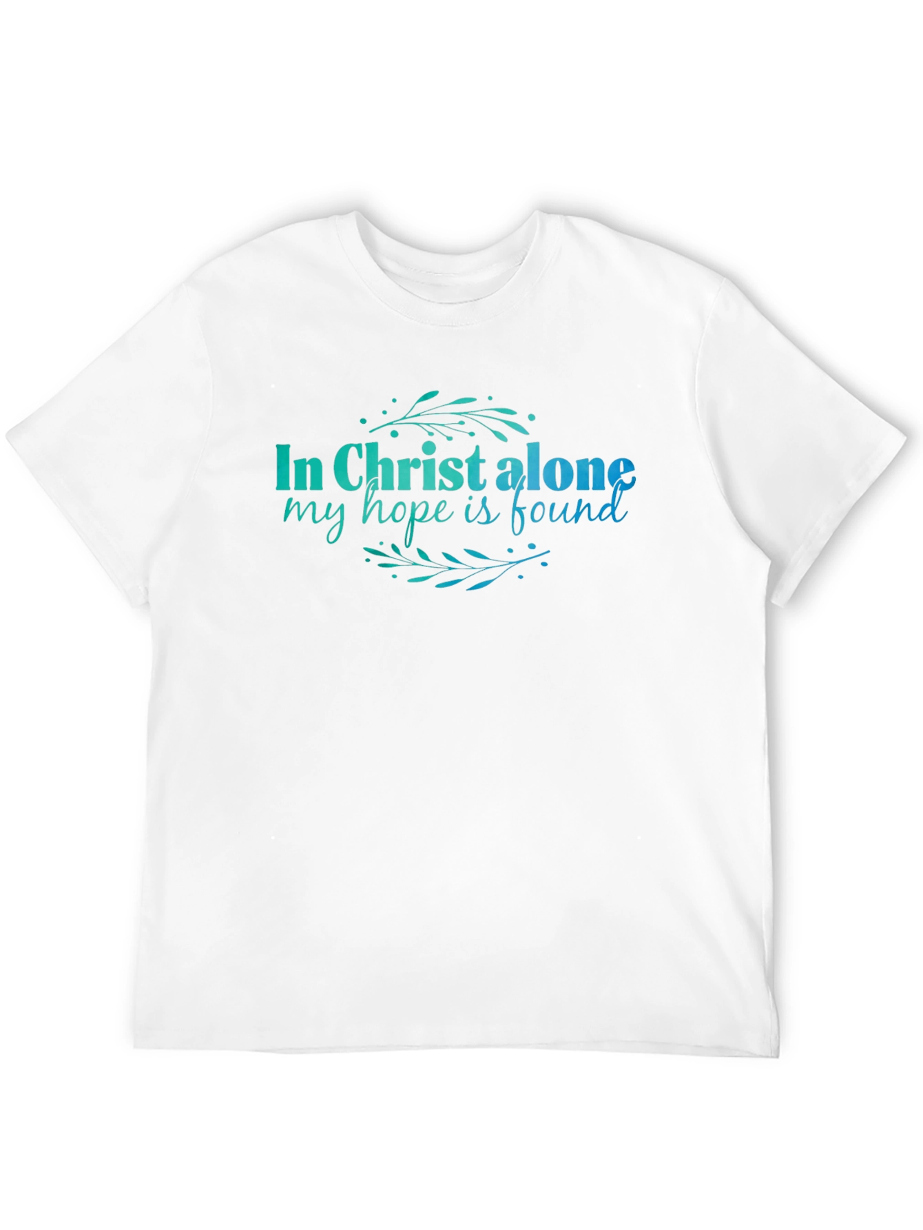 In Christ Alone Graphic Tee - Religious Black T-Shirt