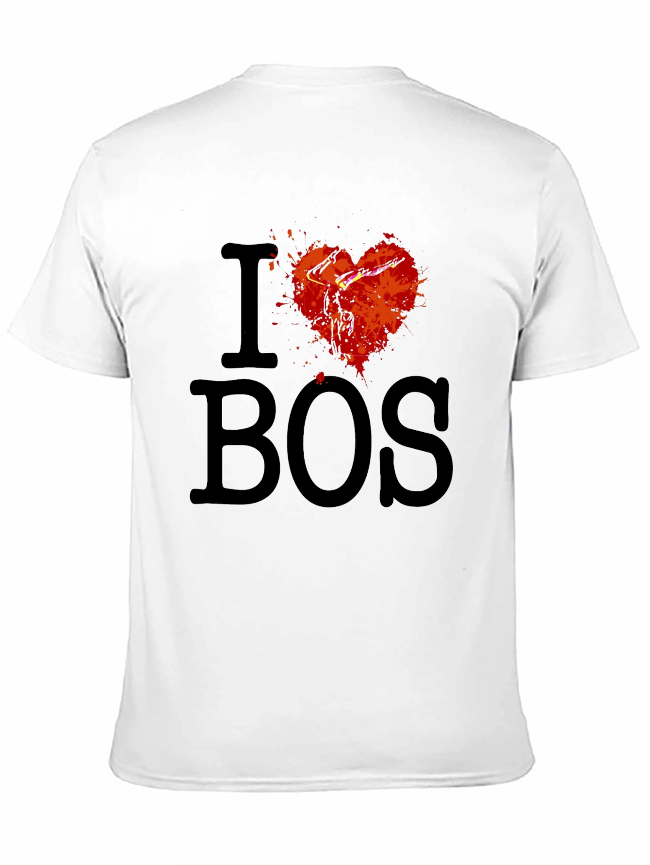I Love BOS T-Shirt - Boston Pride Tee