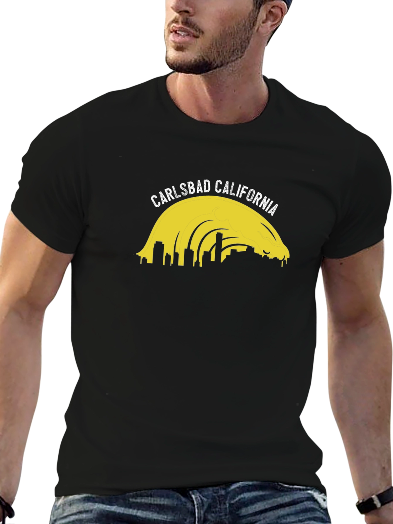 Carlsbad California Skyline Graphic Tee