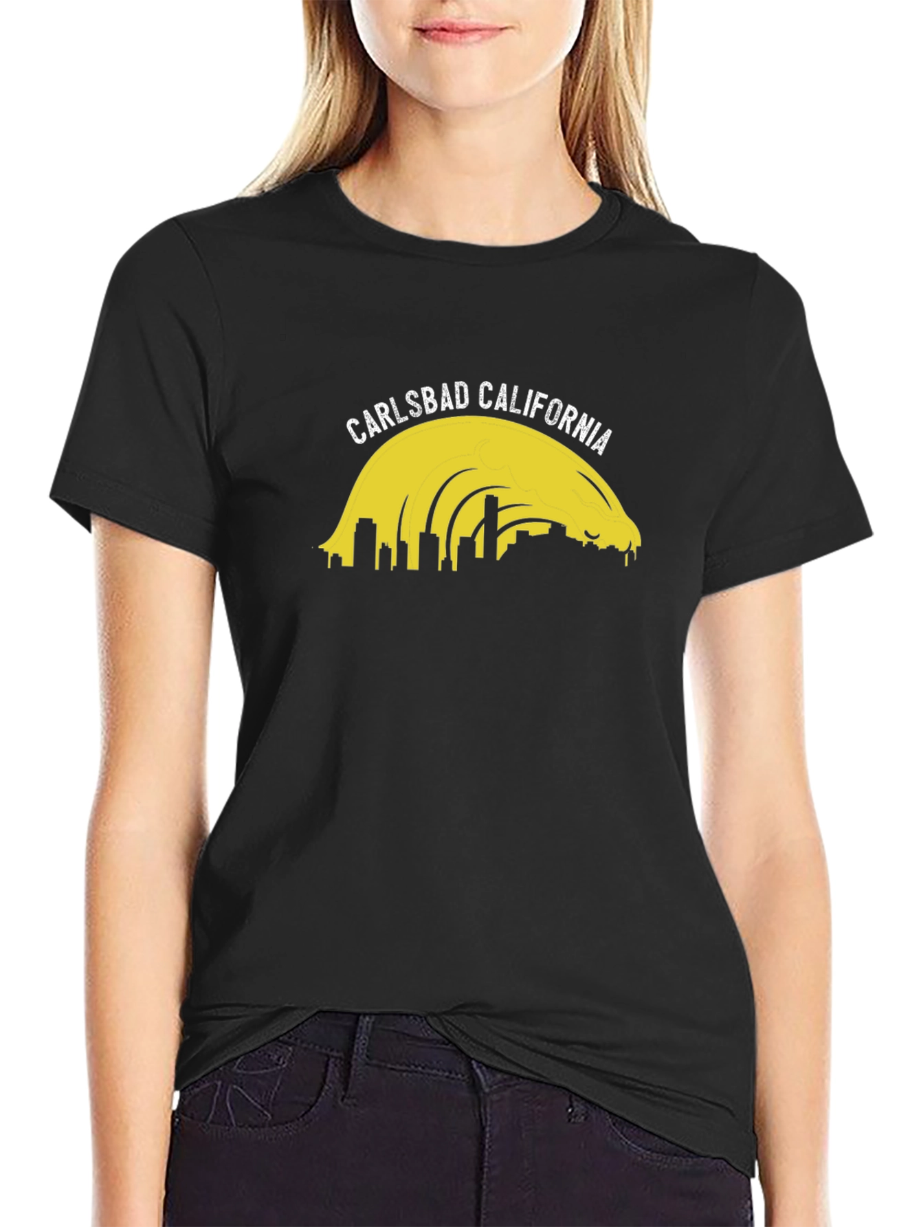 Carlsbad California Skyline Graphic Tee