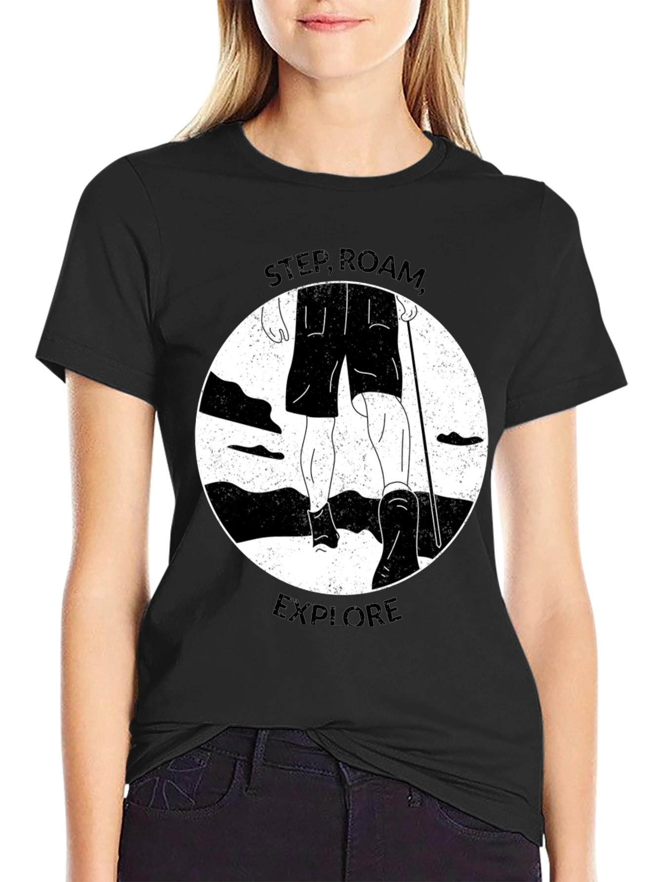 Step Roam Explore Graphic Tee