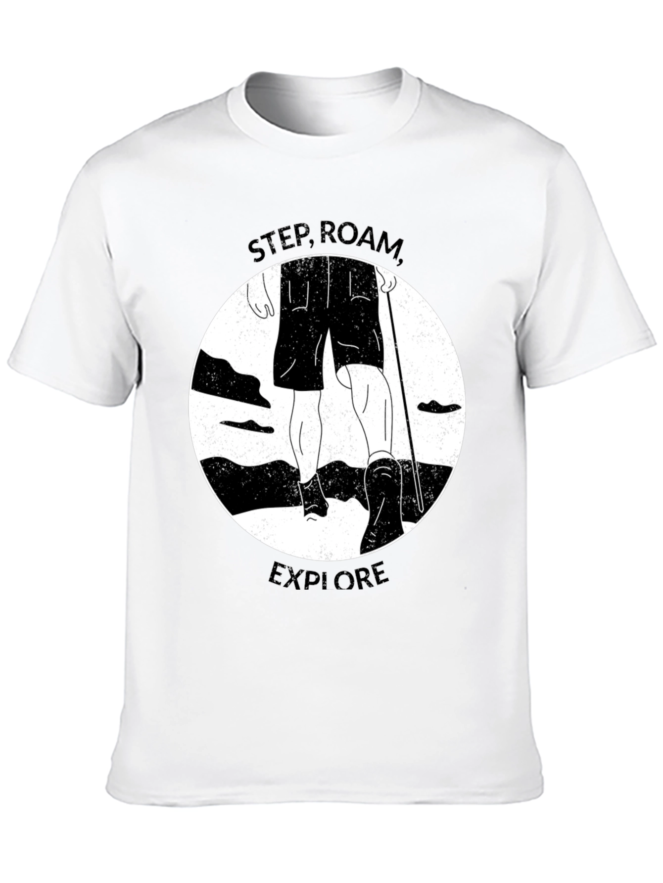 Step Roam Explore Graphic Tee